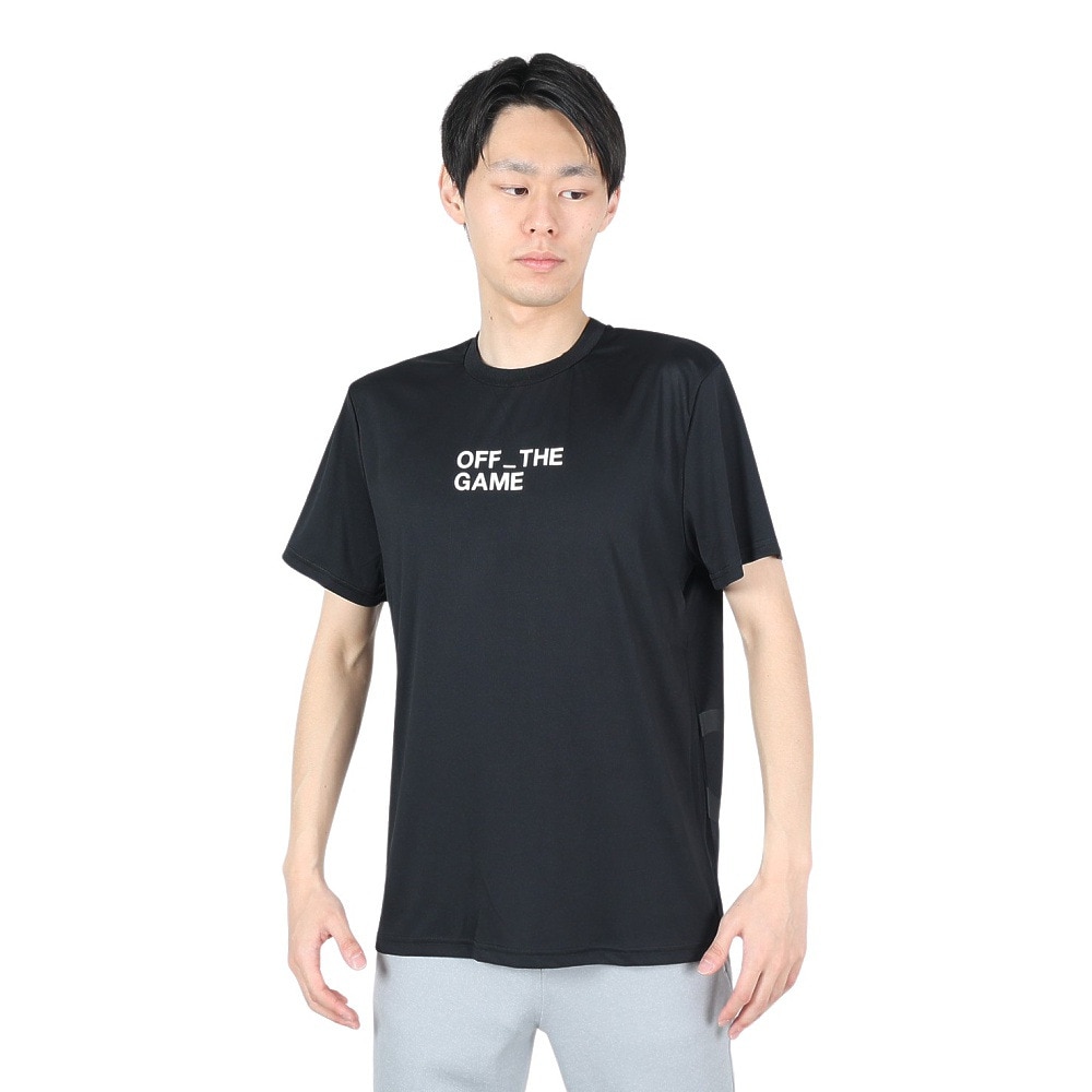 OFF THE GAME（OFF THE GAME）（メンズ）野球ウェア ビッグロゴ 半袖Tシャツ OG0124SS0001-BLK