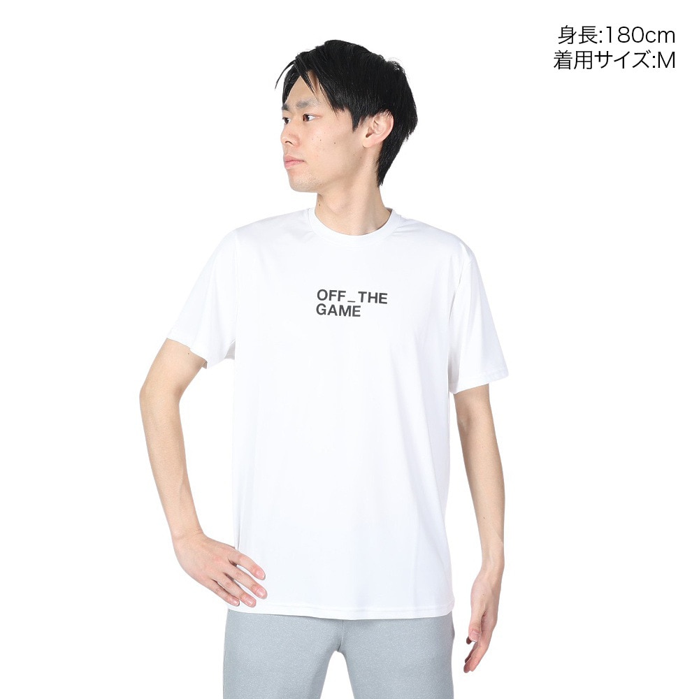 OFF THE GAME（OFF THE GAME）（メンズ）野球ウェア ビッグロゴ 半袖Tシャツ OG0124SS0001-WHT