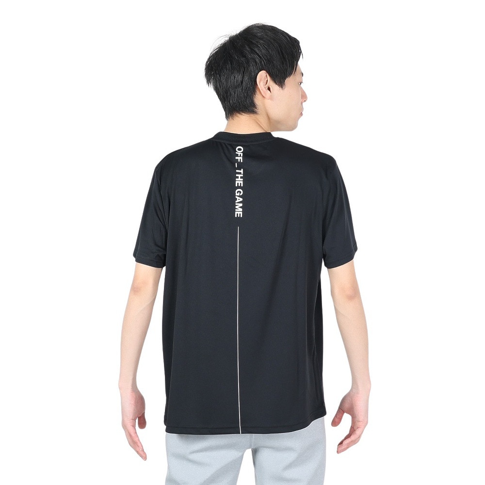 OFF THE GAME（OFF THE GAME）（メンズ）野球ウェア ライン 半袖Tシャツ OG0124SS0002-BLK