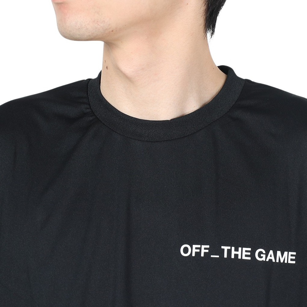 OFF THE GAME（OFF THE GAME）（メンズ）野球ウェア ライン 半袖Tシャツ OG0124SS0002-BLK