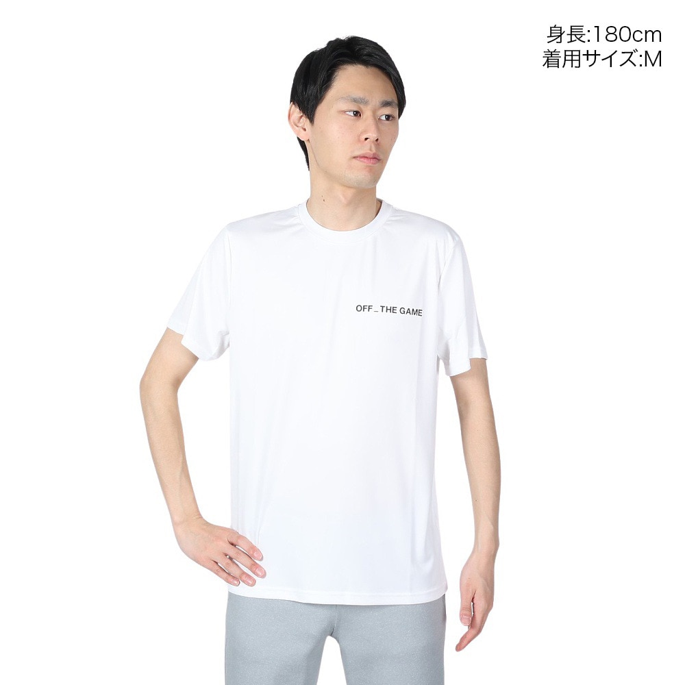 OFF THE GAME（OFF THE GAME）（メンズ）野球ウェア ライン 半袖Tシャツ OG0124SS0002-WHT