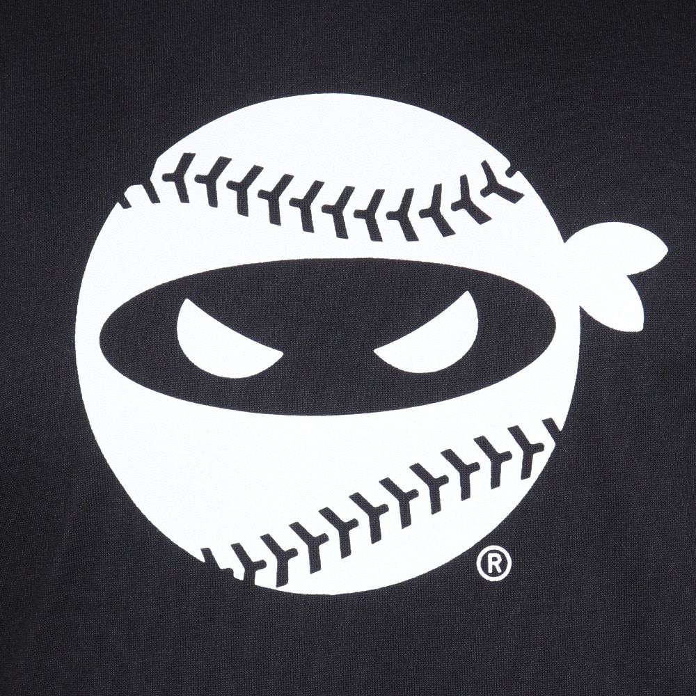 PITCHING NINJA（PITCHING NINJA ）（メンズ）野球ウェア ロゴ 半袖Tシャツ OT0124SS0001-BLK