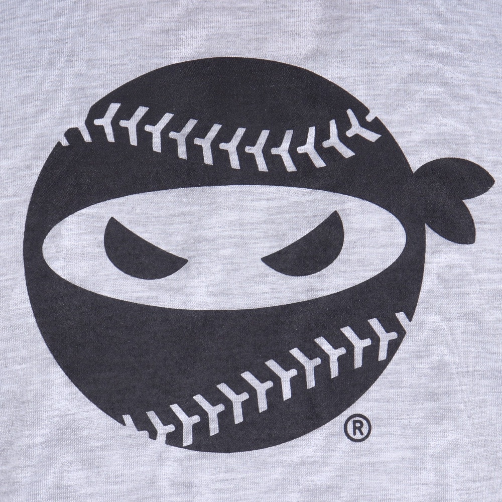 PITCHING NINJA（PITCHING NINJA ）（メンズ）野球ウェア ロゴ 半袖Tシャツ OT0124SS0001-GRY