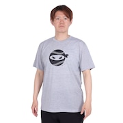 PITCHING NINJA（PITCHING NINJA ）（メンズ）野球ウェア ロゴ 半袖Tシャツ OT0124SS0001-GRY