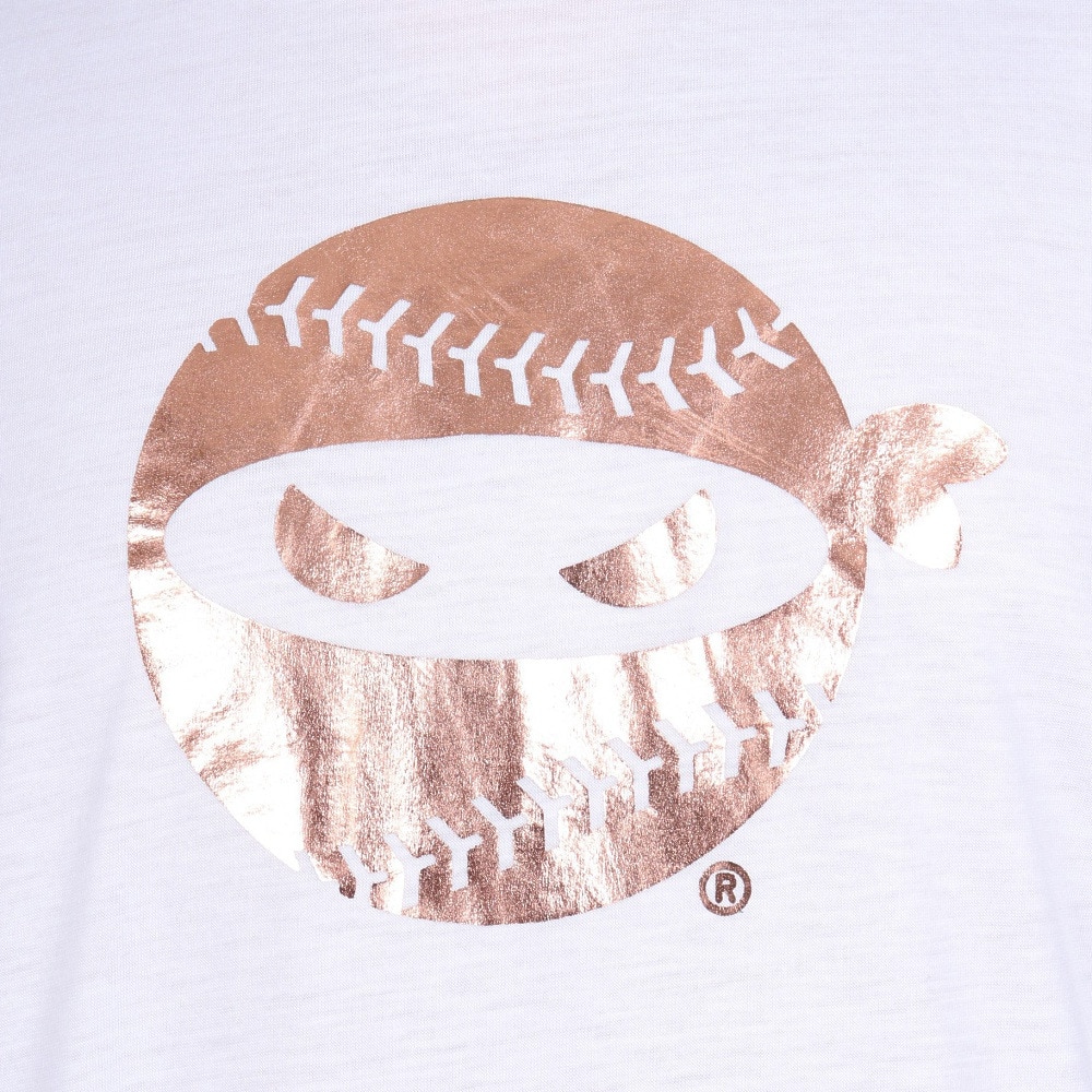 PITCHING NINJA（PITCHING NINJA ）（メンズ）野球ウェア ロゴ 半袖Tシャツ OT0124SS0001-WHT