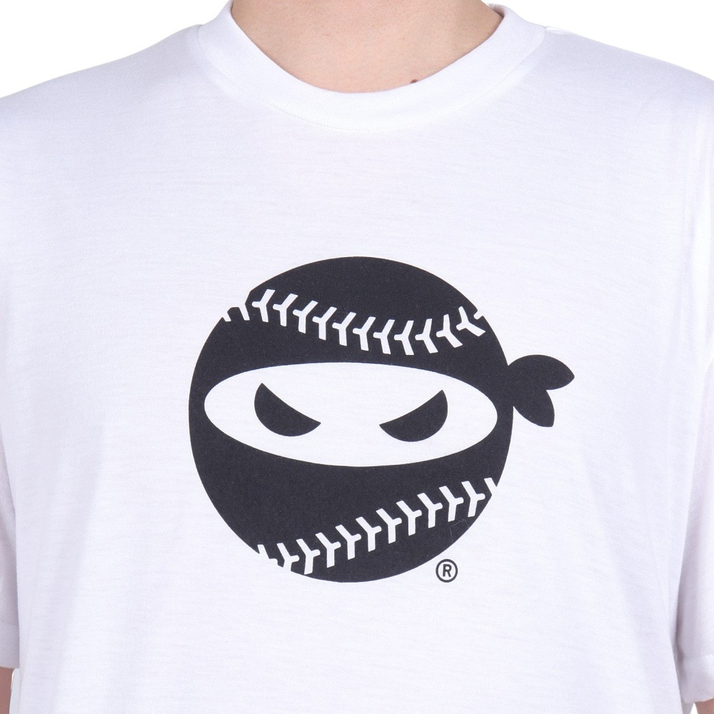 PITCHING NINJA（PITCHING NINJA ）（メンズ）野球ウェア ロゴ 半袖Tシャツ OT0124SS0001-WT