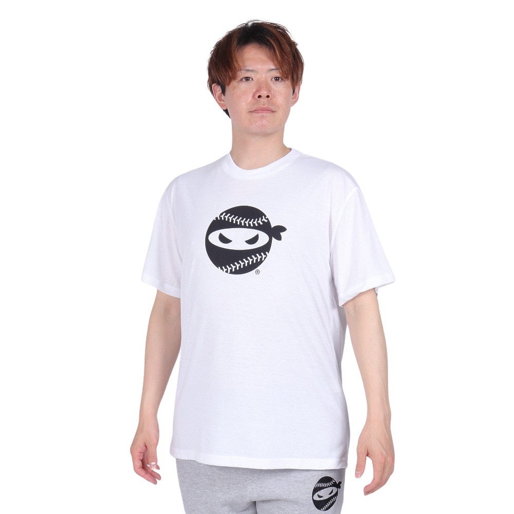 PITCHING NINJA（PITCHING NINJA ）（メンズ）野球ウェア ロゴ 半袖Tシャツ OT0124SS0001-WT