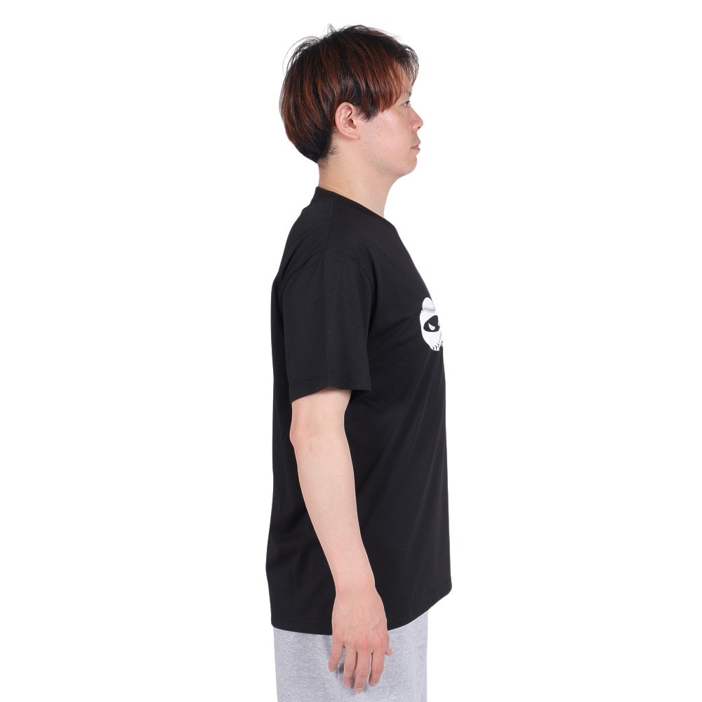 PITCHING NINJA（PITCHING NINJA ）（メンズ）野球ウェア EM&PR 半袖Tシャツ OT0124SS0002-BLK