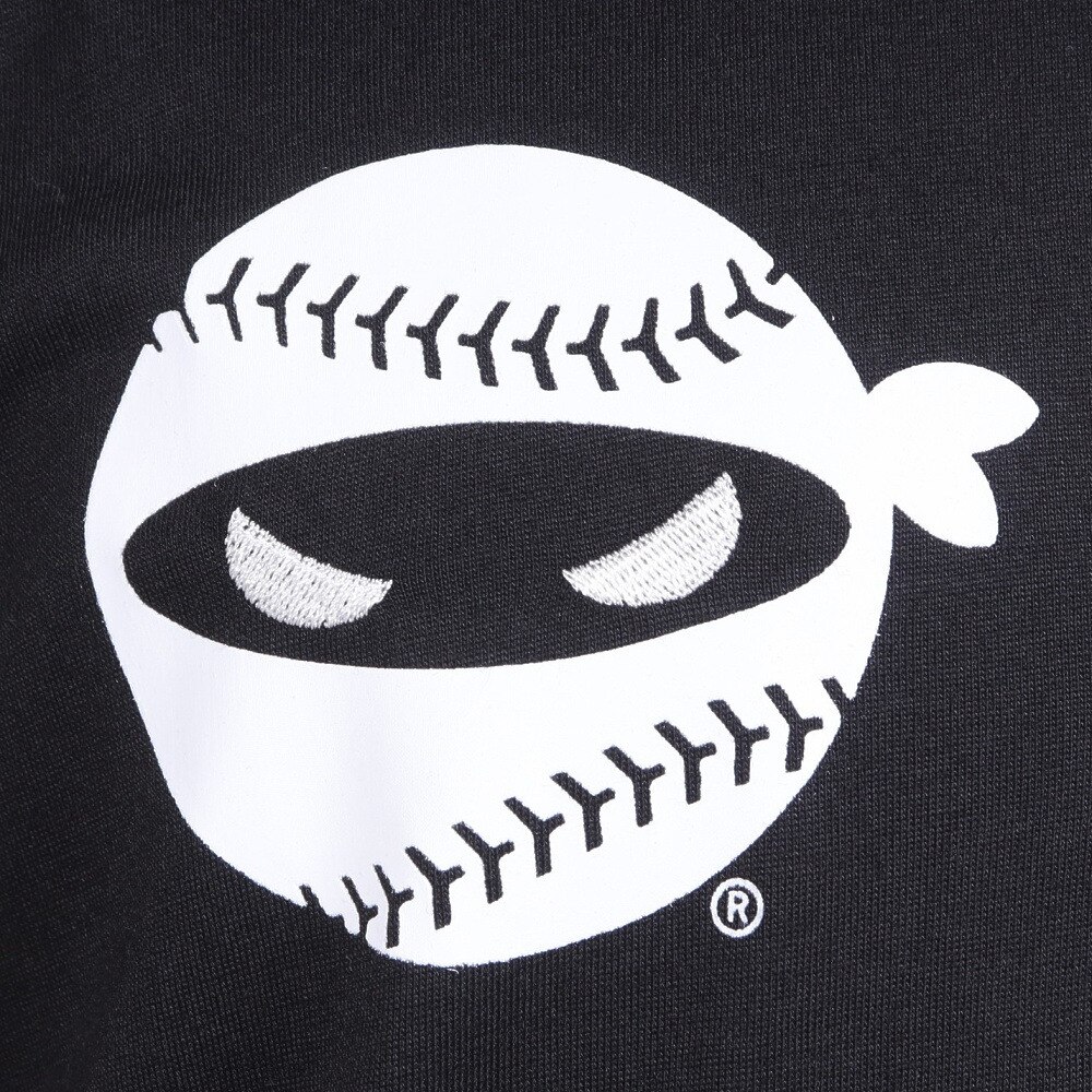 PITCHING NINJA（PITCHING NINJA ）（メンズ）野球ウェア EM&PR 半袖Tシャツ OT0124SS0002-BLK