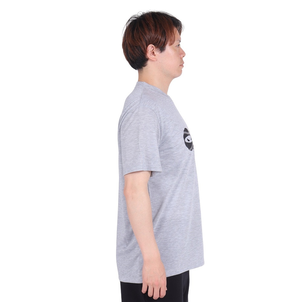PITCHING NINJA（PITCHING NINJA ）（メンズ）野球ウェア EM&PR 半袖Tシャツ OT0124SS0002-GRY