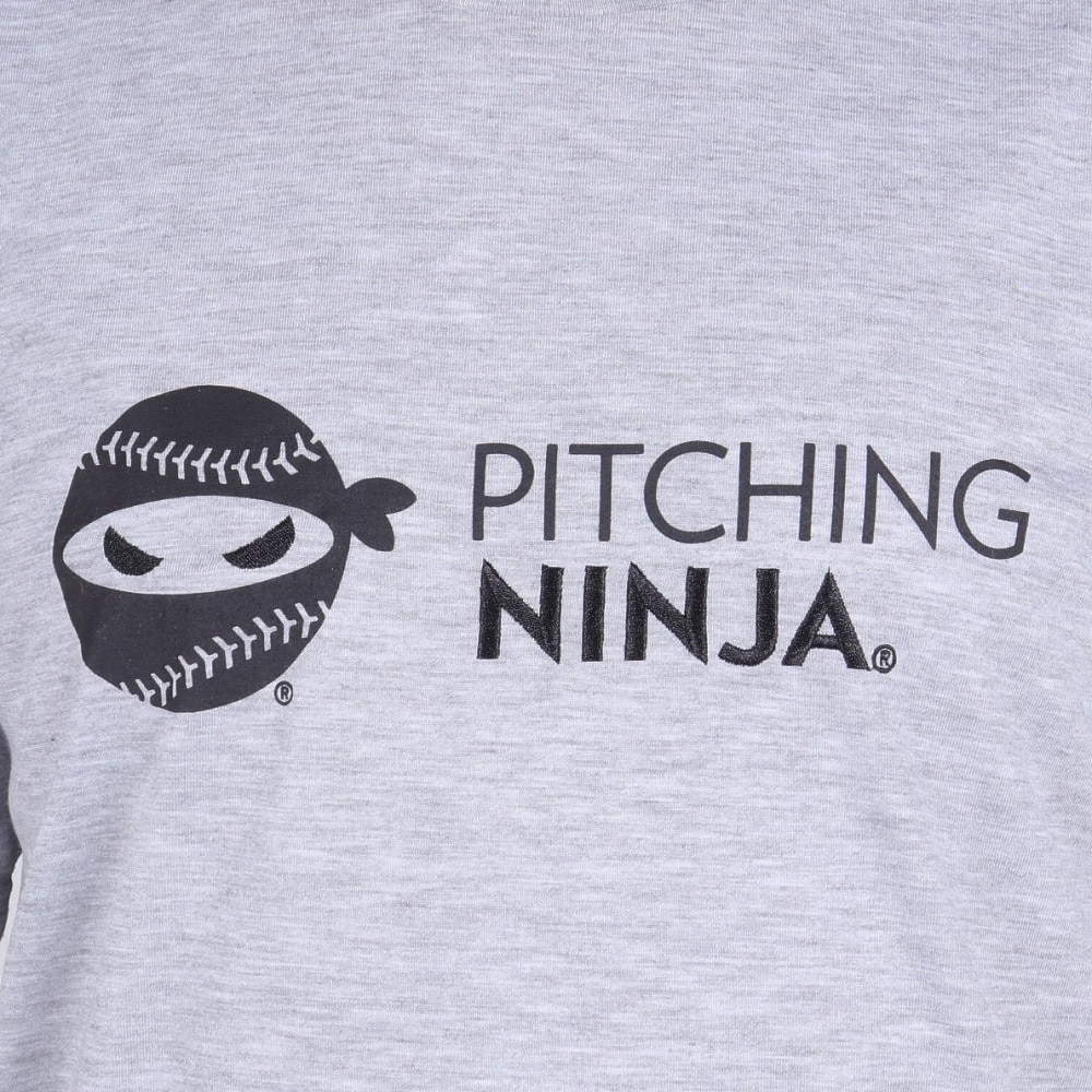 PITCHING NINJA（PITCHING NINJA ）（メンズ）野球ウェア EM&PR 半袖Tシャツ OT0124SS0002-GRY
