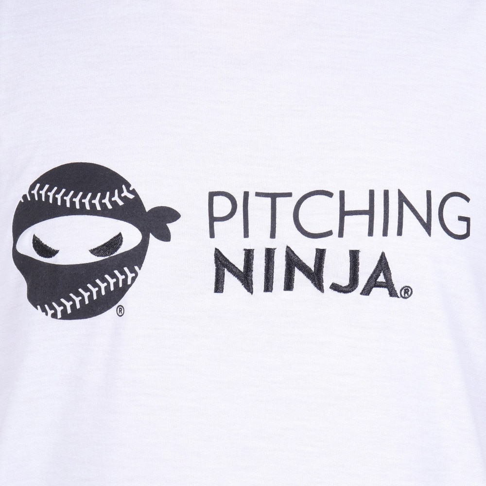 PITCHING NINJA（PITCHING NINJA ）（メンズ）野球ウェア EM&PR 半袖Tシャツ OT0124SS0002-WHT
