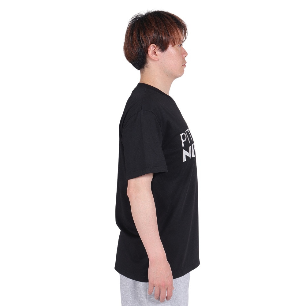 PITCHING NINJA（PITCHING NINJA ）（メンズ）野球ウェア WORD 半袖Tシャツ OT0124SS0003-BLK