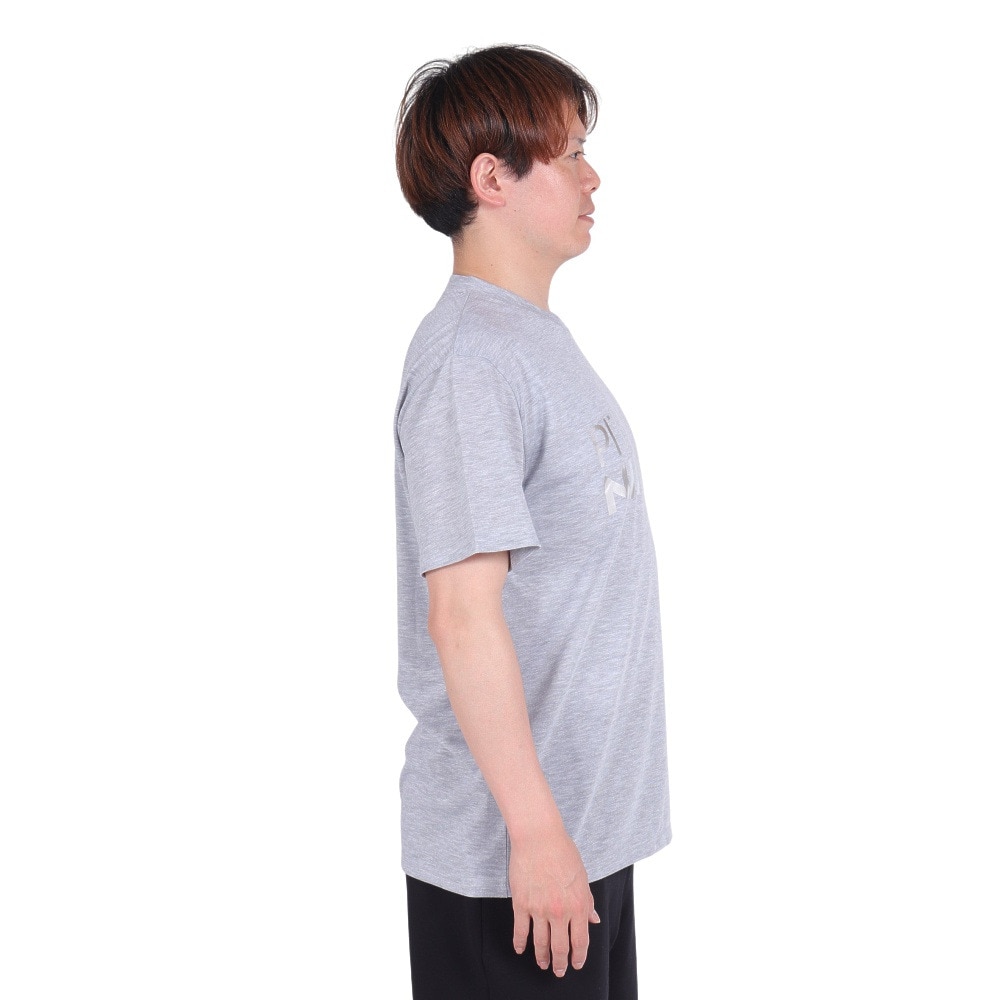 PITCHING NINJA（PITCHING NINJA ）（メンズ）野球ウェア WORD 半袖Tシャツ OT0124SS0003-H.GRY