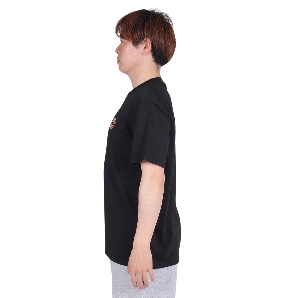 PITCHING NINJA（PITCHING NINJA ）（メンズ）野球ウェア スモールロゴ 半袖Tシャツ OT0124SS0004-BLK