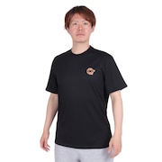 PITCHING NINJA（PITCHING NINJA ）（メンズ）野球ウェア スモールロゴ 半袖Tシャツ OT0124SS0004-BLK