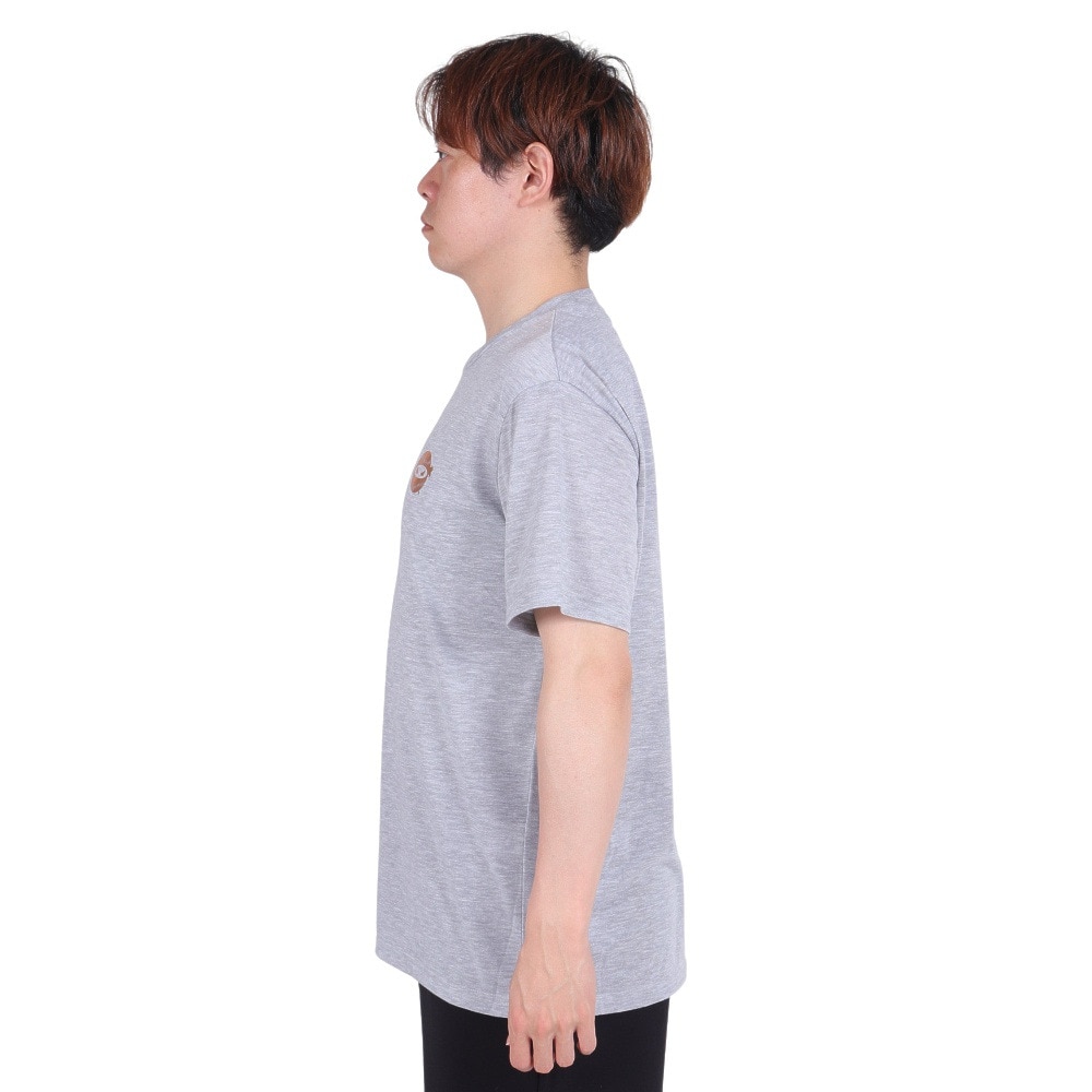 PITCHING NINJA（PITCHING NINJA ）（メンズ）野球ウェア スモールロゴ 半袖Tシャツ OT0124SS0004-H.GRY