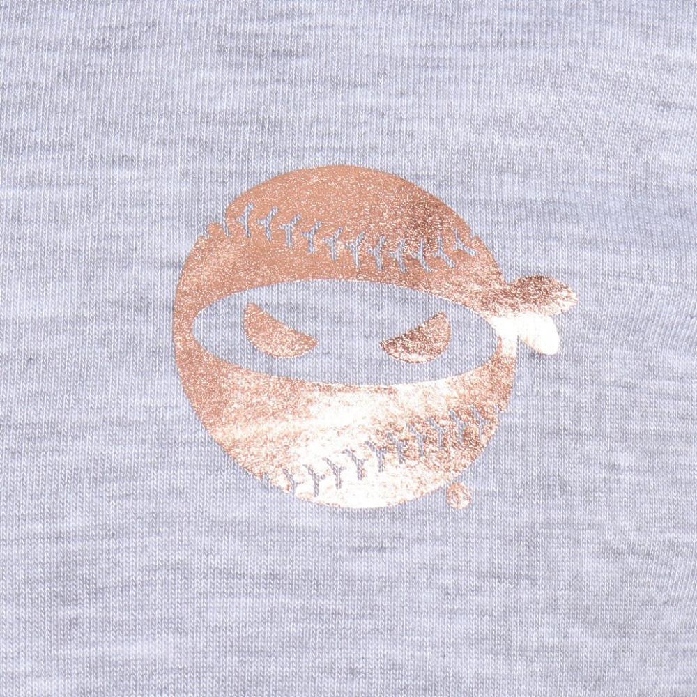 PITCHING NINJA（PITCHING NINJA ）（メンズ）野球ウェア スモールロゴ 半袖Tシャツ OT0124SS0004-H.GRY