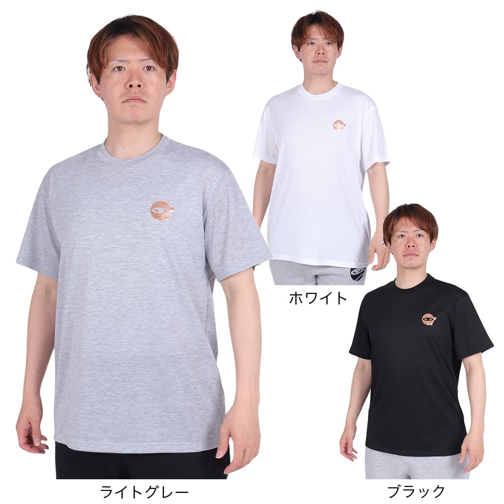 PITCHING NINJA（PITCHING NINJA ）（メンズ）野球ウェア スモールロゴ 半袖Tシャツ OT0124SS0004-H.GRY