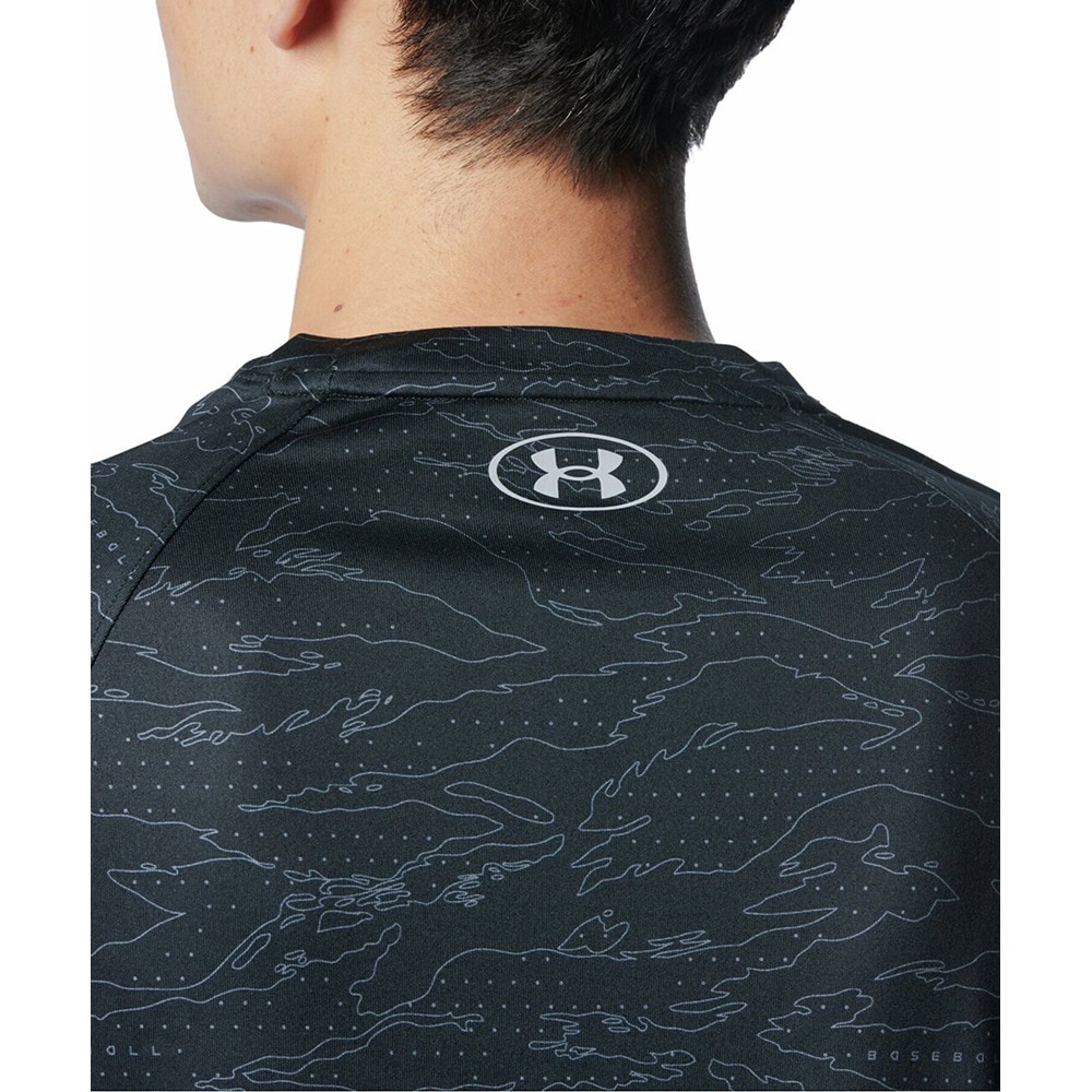 アンダーアーマー（UNDER ARMOUR）（メンズ）野球ウェア UAテック ノベルティ ロングスリーブ クルーネック Tシャツ 1388135 001