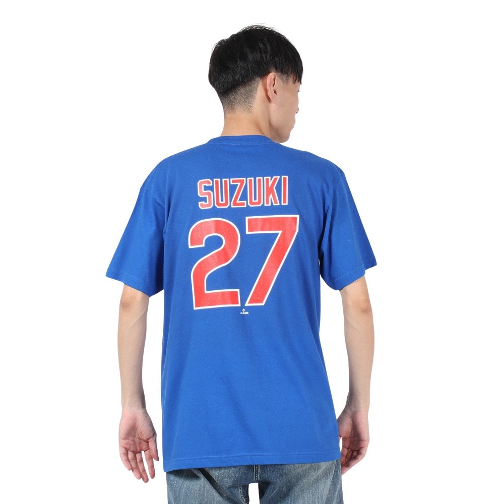 ファナティクス（Fanatics）（メンズ）野球ウェア シカゴ・カブス 半袖Tシャツ 鈴木誠也 ML01-24AS-0006