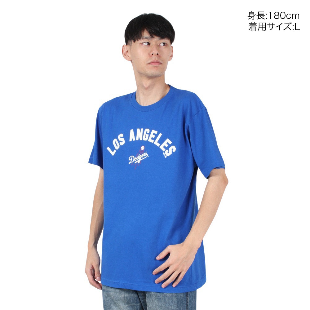 ファナティクス（Fanatics）（メンズ）野球ウェア ロサンゼルス・ドジャース 半袖Tシャツ 山本由伸 ML01-24SS-0023-BLU