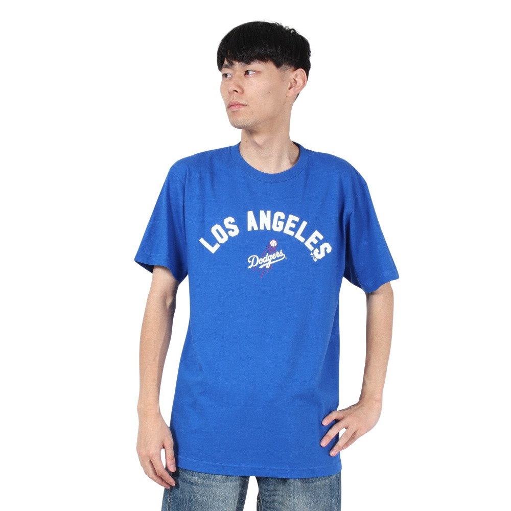 ファナティクス（Fanatics）（メンズ）野球ウェア ロサンゼルス・ドジャース 半袖Tシャツ 山本由伸 ML01-24SS-0023-BLU