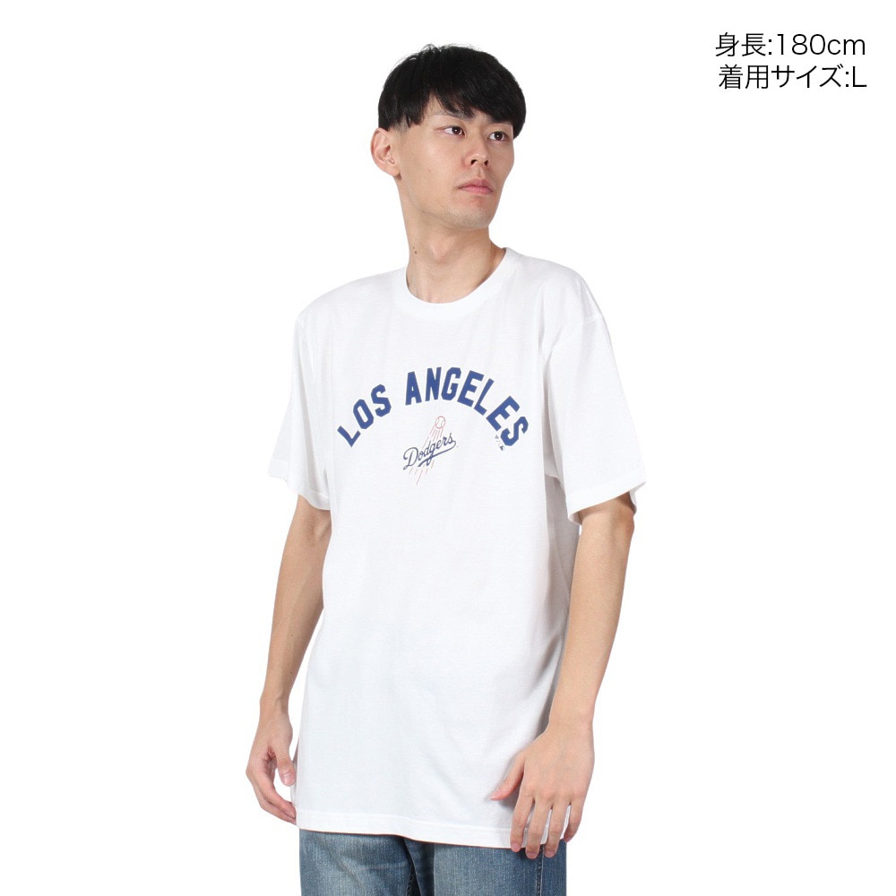 ファナティクス（Fanatics）（メンズ）野球ウェア ロサンゼルス・ドジャース 半袖Tシャツ 山本由伸 ML01-24SS-0023-WHT