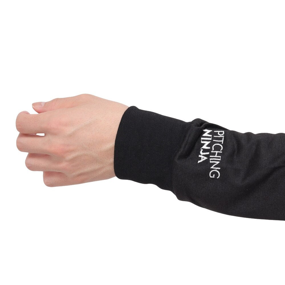 PITCHING NINJA（PITCHING NINJA ）（メンズ）ピッチングニンジャ 野球ウェア 長袖Tシャツ OT0324FW0001-BLK