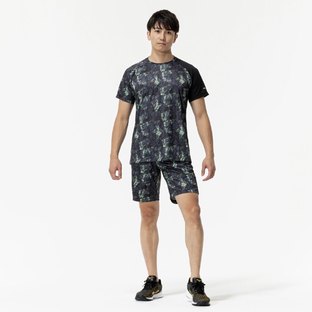 ミズノ（MIZUNO）（メンズ、レディース）野球ウェア グラフィックTシャツ 12JACT5709