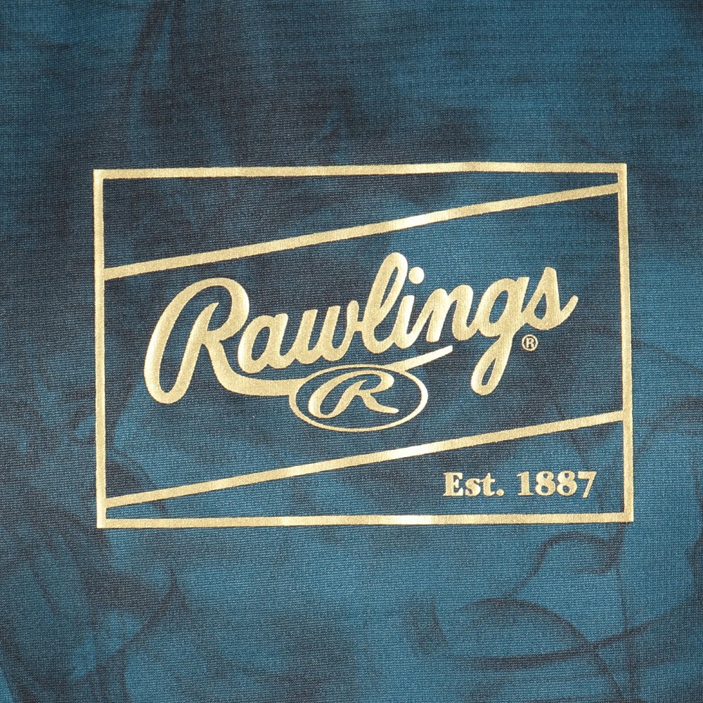 ローリングス（Rawlings）（メンズ）野球ウェア コンバット ゴーストスモーク2 Tシャツ AST15S02-STBLU