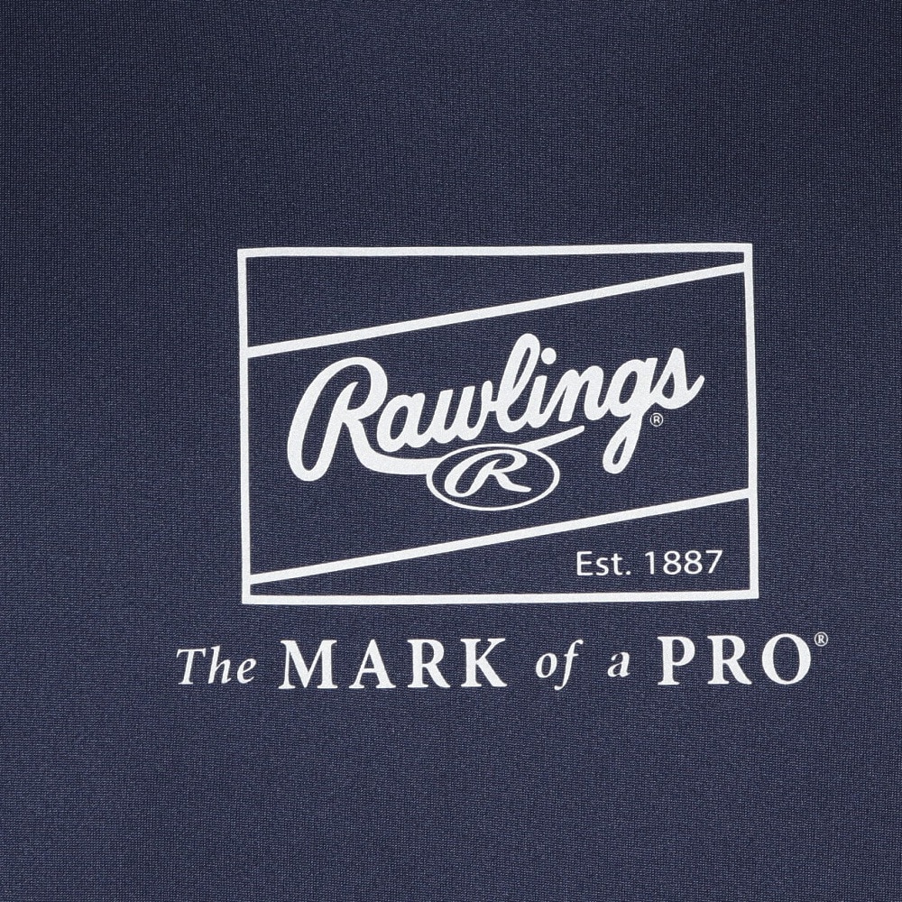 ローリングス（Rawlings）（メンズ）野球ウェア コンバット ロゴプリント Tシャツ AST15S04-N