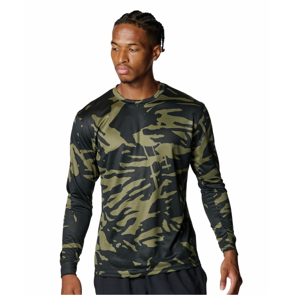 アンダーアーマー（UNDER ARMOUR）（メンズ）野球ウェア UAテック ノベルティ ロングスリーブ クルーネック Tシャツ 6007968 002