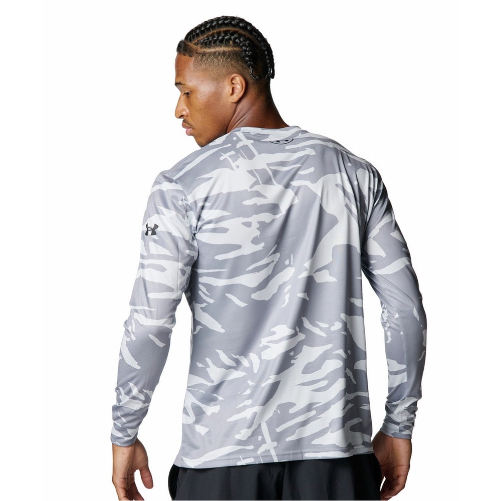 アンダーアーマー（UNDER ARMOUR）（メンズ）野球ウェア UAテック ノベルティ ロングスリーブ クルーネック Tシャツ 6007968 035