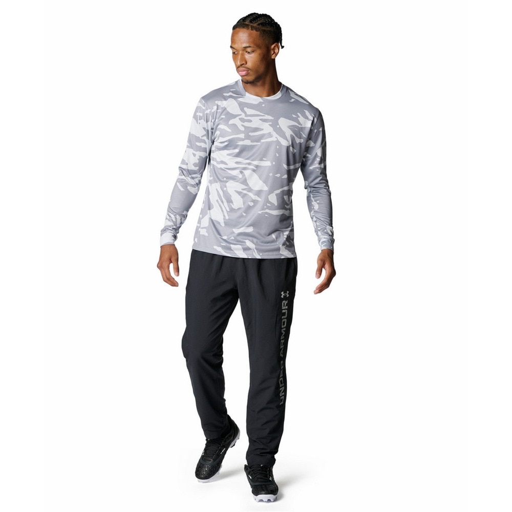 アンダーアーマー（UNDER ARMOUR）（メンズ）野球ウェア UAテック ノベルティ ロングスリーブ クルーネック Tシャツ 6007968 035