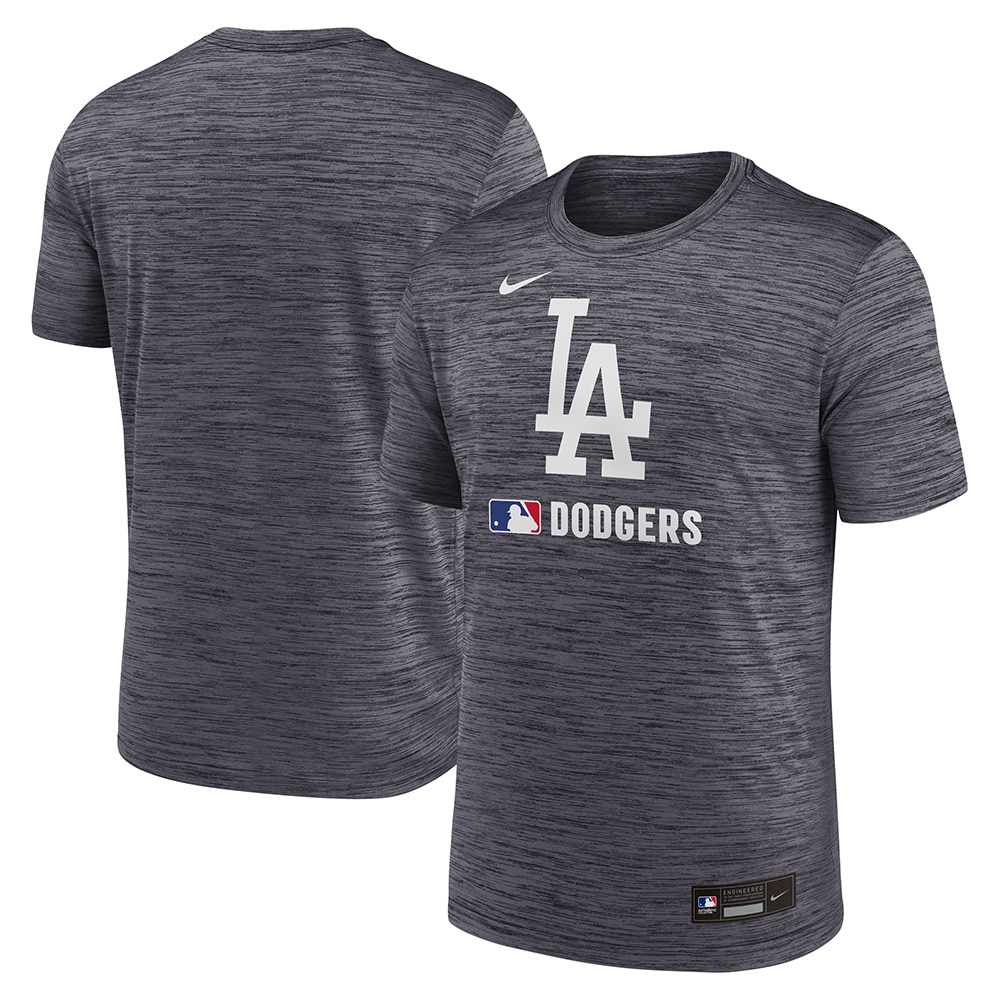 エムエルビー（MLB）（メンズ）野球ウェア Velocity 半袖Tシャツ ロサンゼルス ドジャース 02ER-00A-LD-WLZ