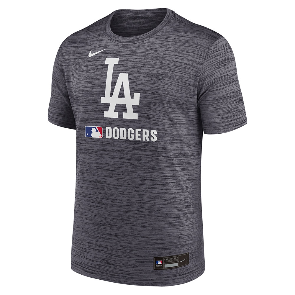 エムエルビー（MLB）（メンズ）野球ウェア Velocity 半袖Tシャツ ロサンゼルス ドジャース 02ER-00A-LD-WLZ