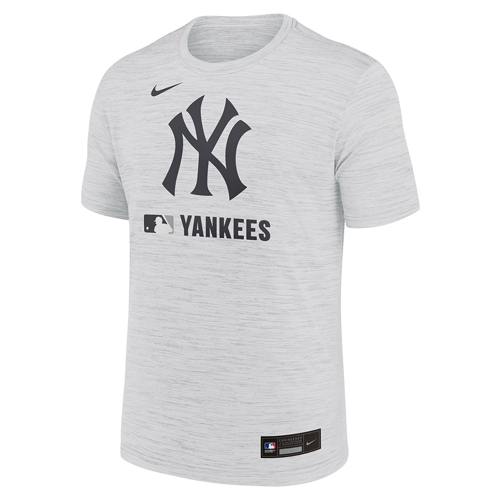 エムエルビー（MLB）（メンズ）野球ウェア Velocity 半袖Tシャツ ニューヨーク ヤンキース 02ER-10A-NK-WLZ