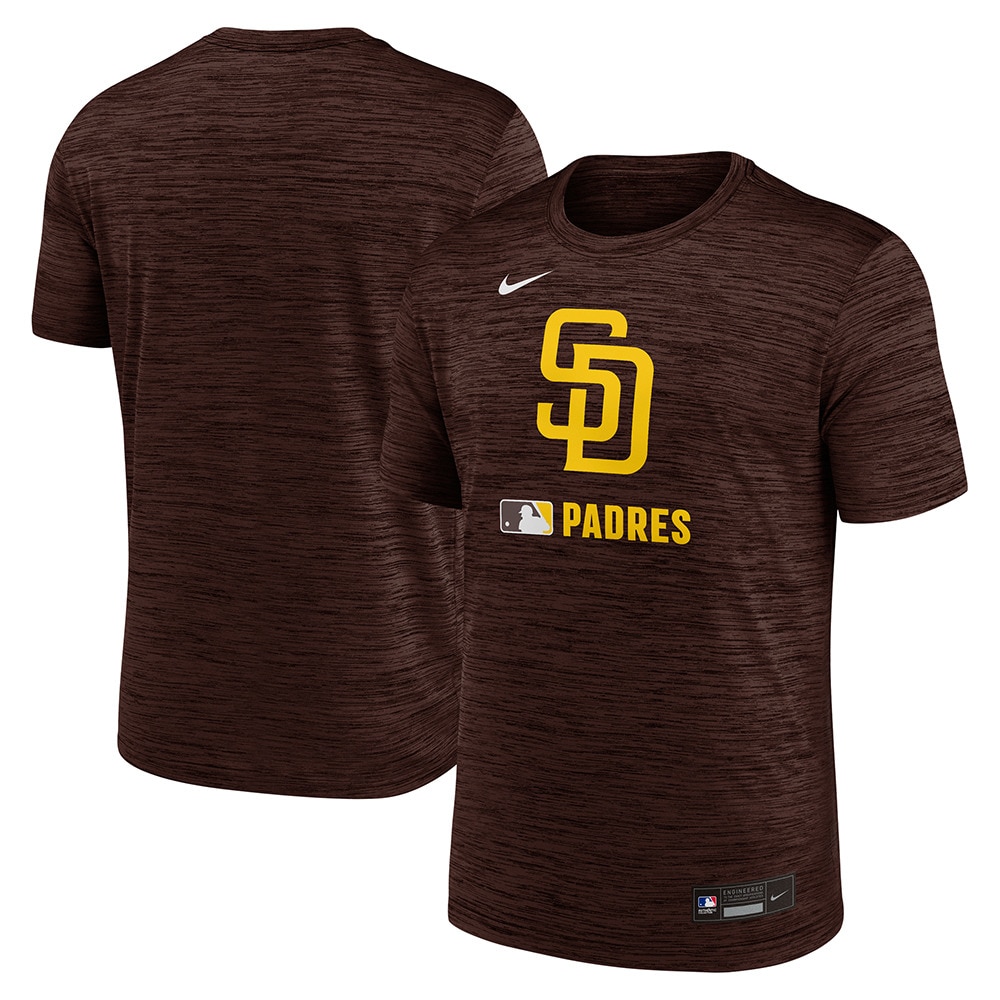 エムエルビー（MLB）（メンズ）野球ウェア Velocity 半袖Tシャツ サンディエゴ パドレス 02ER-20Q-PYP-WLZ