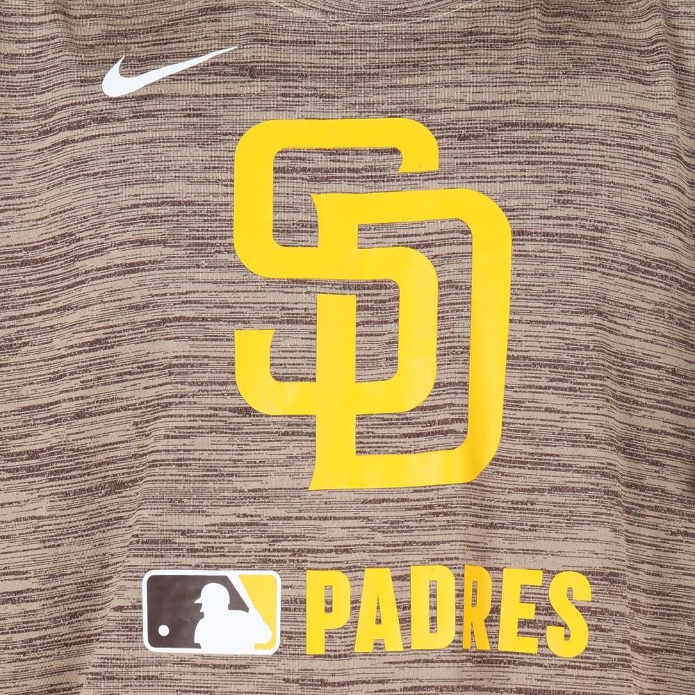 エムエルビー（MLB）（メンズ）野球ウェア Velocity 半袖Tシャツ サンディエゴ パドレス 02ER-20Q-PYP-WLZ