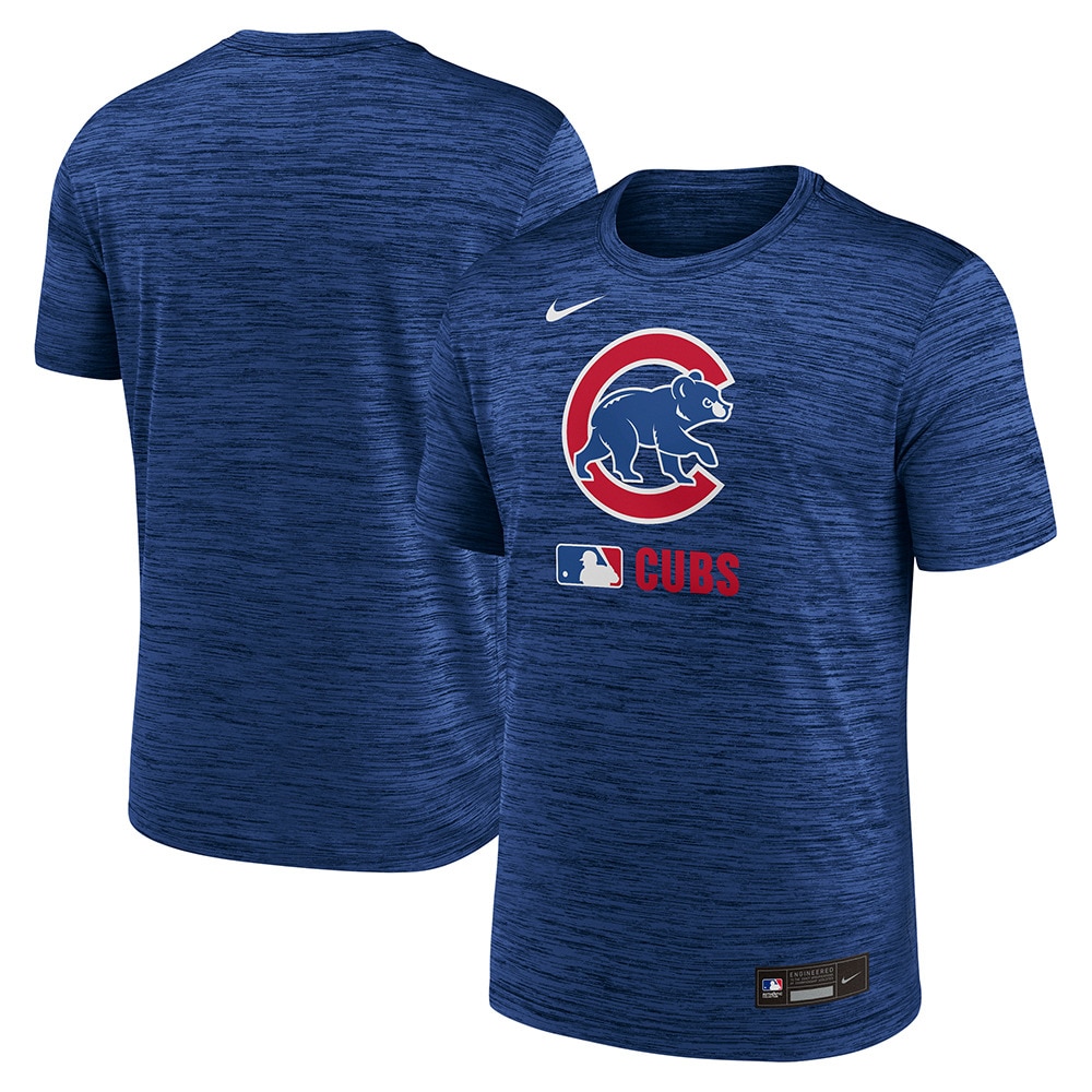 エムエルビー（MLB）（メンズ）野球ウェア Velocity 半袖Tシャツ シカゴ カブス 02ER-4EW-EJ-WLZ