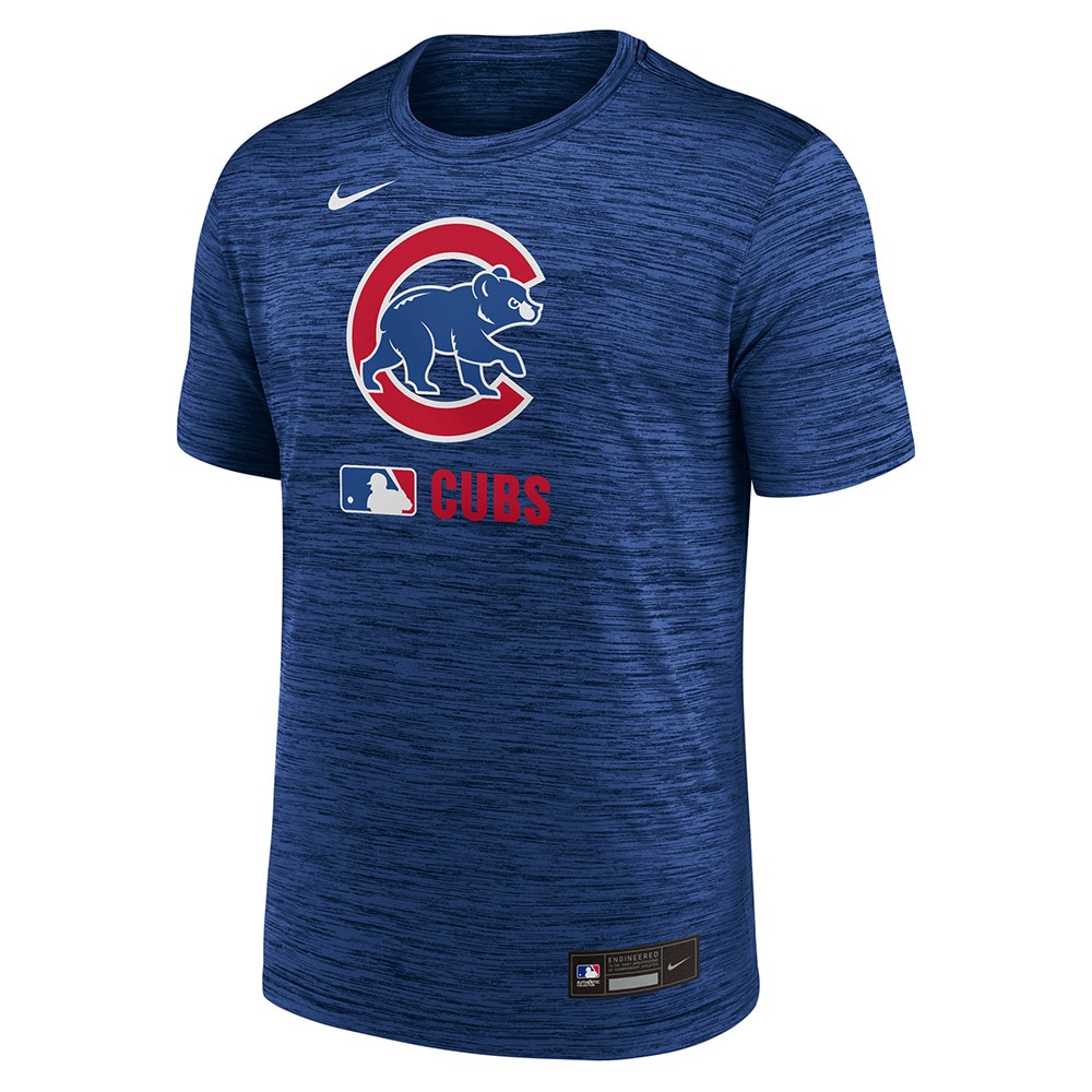 エムエルビー（MLB）（メンズ）野球ウェア Velocity 半袖Tシャツ シカゴ カブス 02ER-4EW-EJ-WLZ