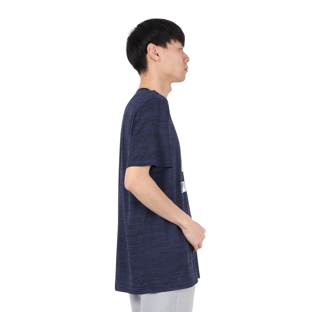 エムエルビー（MLB）（メンズ）野球ウェア Velocity 半袖Tシャツ ニューヨーク ヤンキース 02ER-4FA-NK-WLZ