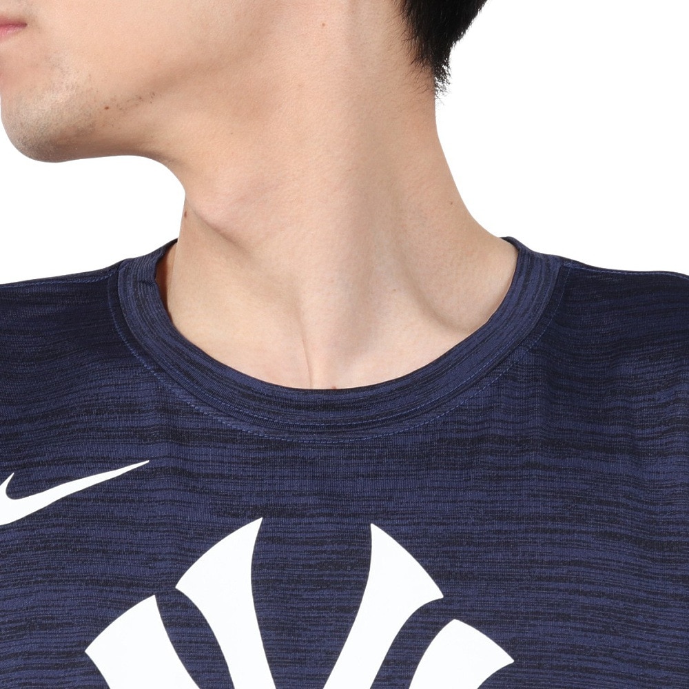 エムエルビー（MLB）（メンズ）野球ウェア Velocity 半袖Tシャツ ニューヨーク ヤンキース 02ER-4FA-NK-WLZ