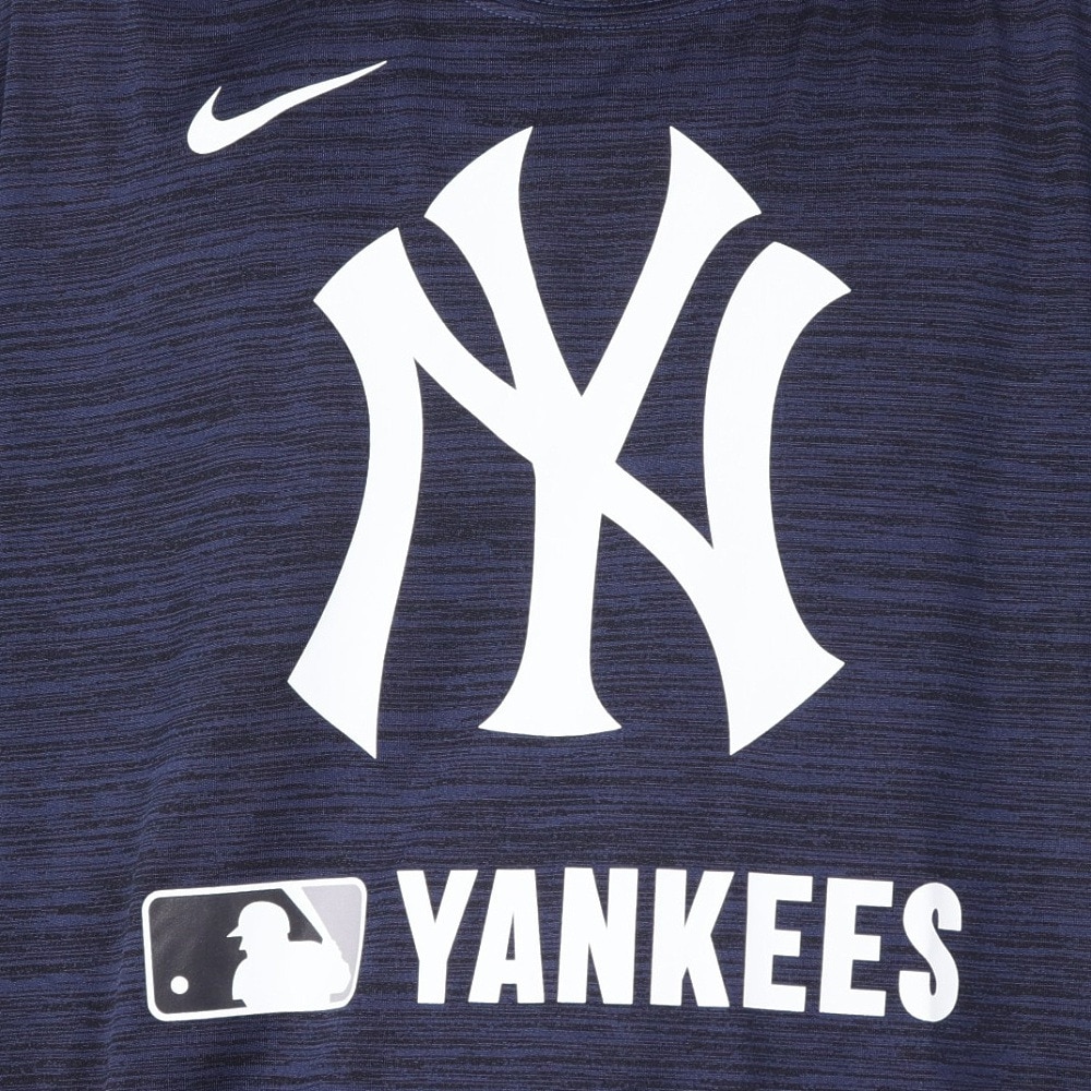 エムエルビー（MLB）（メンズ）野球ウェア Velocity 半袖Tシャツ ニューヨーク ヤンキース 02ER-4FA-NK-WLZ