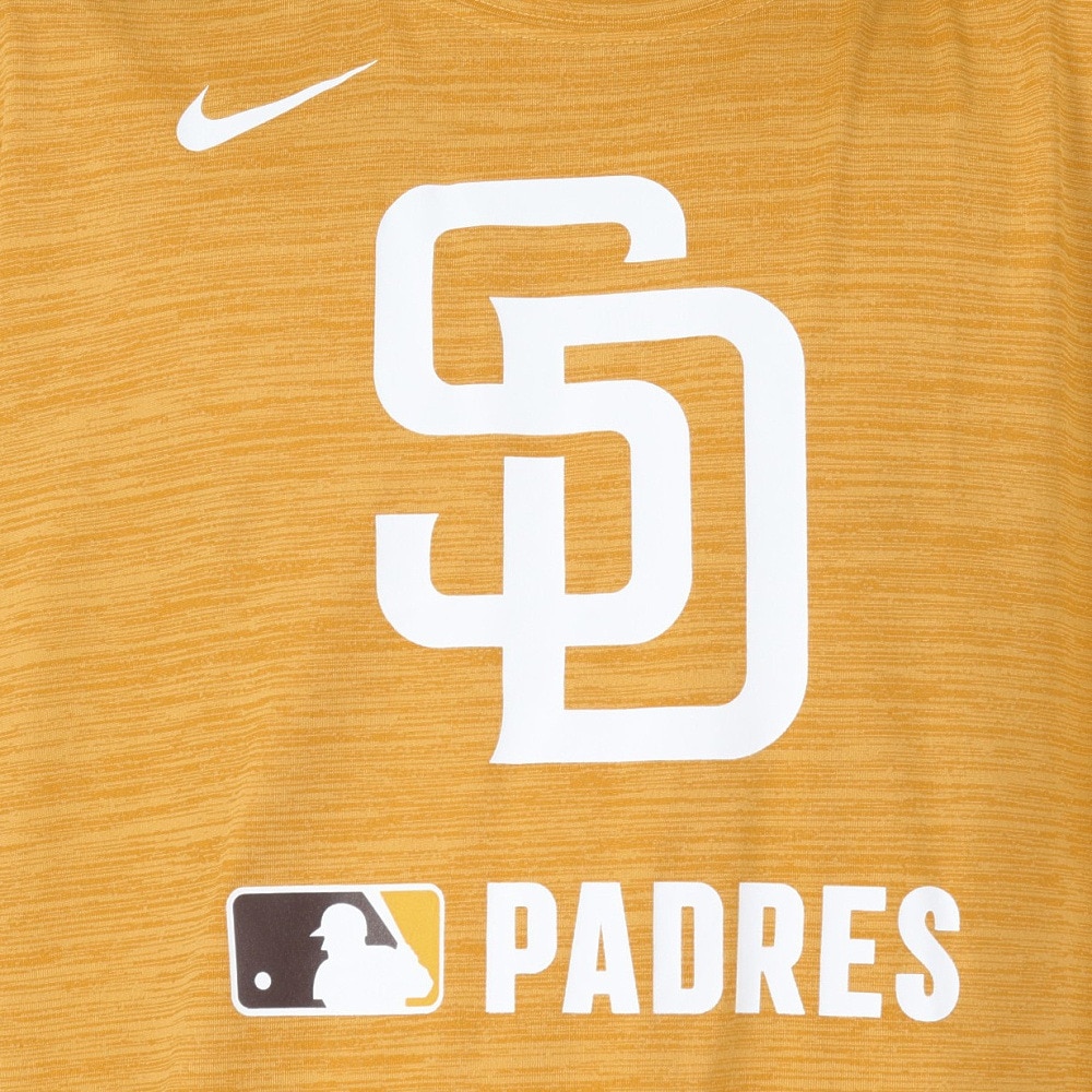 エムエルビー（MLB）（メンズ）野球ウェア Velocity 半袖Tシャツ サンディエゴ パドレス 02ER-78H-PYP-WLZ