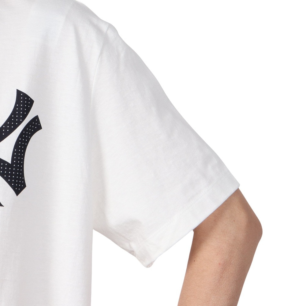 エムエルビー（MLB）（メンズ）野球ウェア ワードマーク コットン半袖Tシャツ ニューヨーク ヤンキース N199-10A-NK-0U5