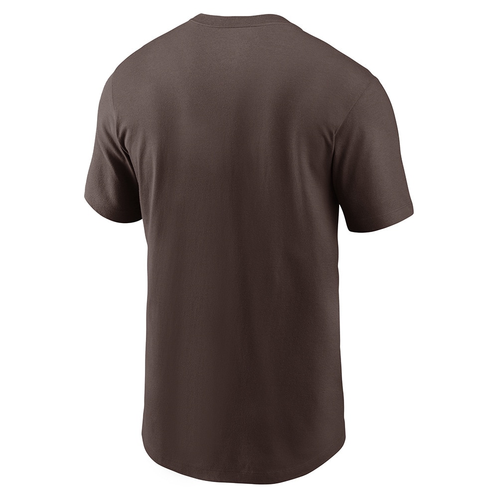 エムエルビー（MLB）（メンズ）野球ウェア ワードマーク コットン半袖Tシャツ サンディエゴ パドレス N199-20Q-PYP-0U5