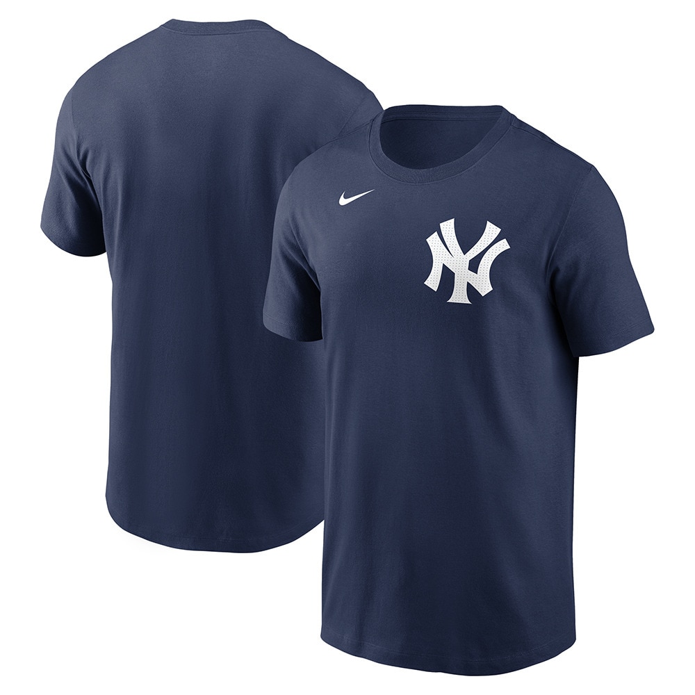 エムエルビー（MLB）（メンズ）野球ウェア ワードマーク コットン半袖Tシャツ ニューヨーク ヤンキース N199-44B-NK-0U5