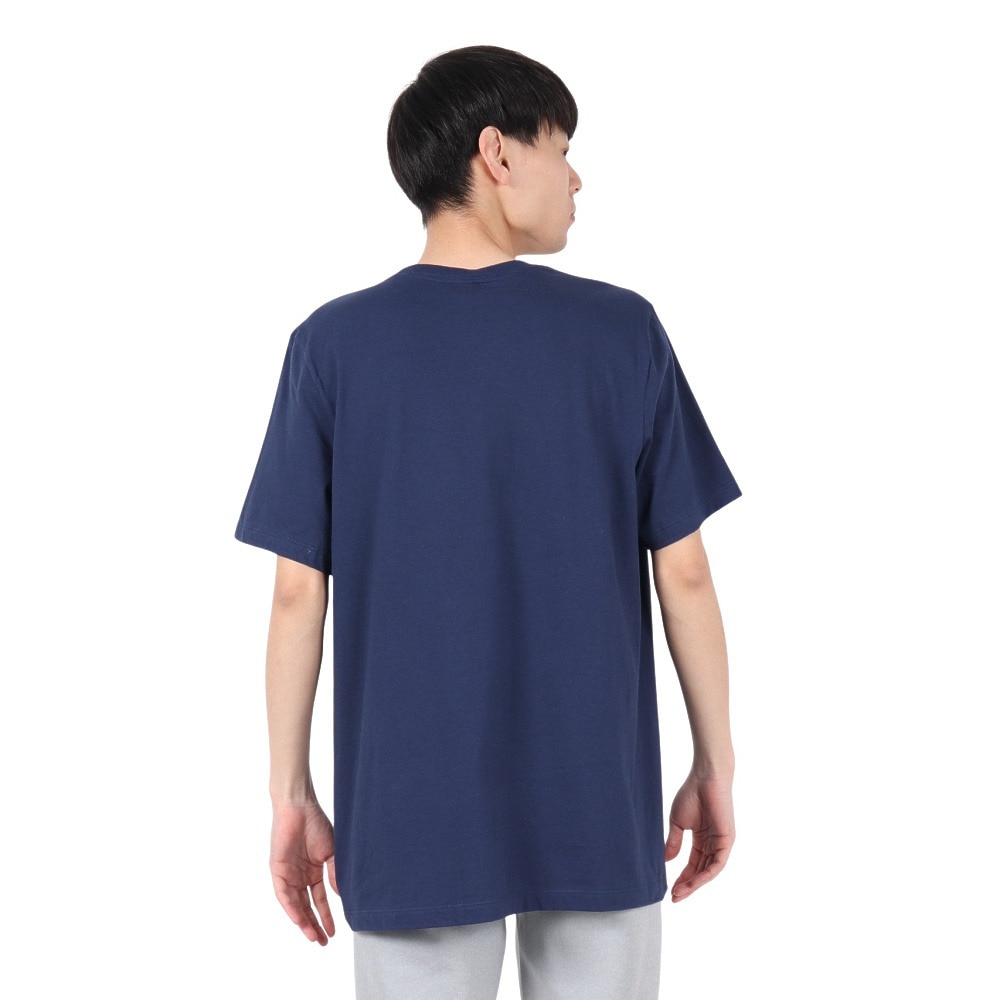 エムエルビー（MLB）（メンズ）野球ウェア ワードマーク コットン半袖Tシャツ ニューヨーク ヤンキース N199-44B-NK-0U5
